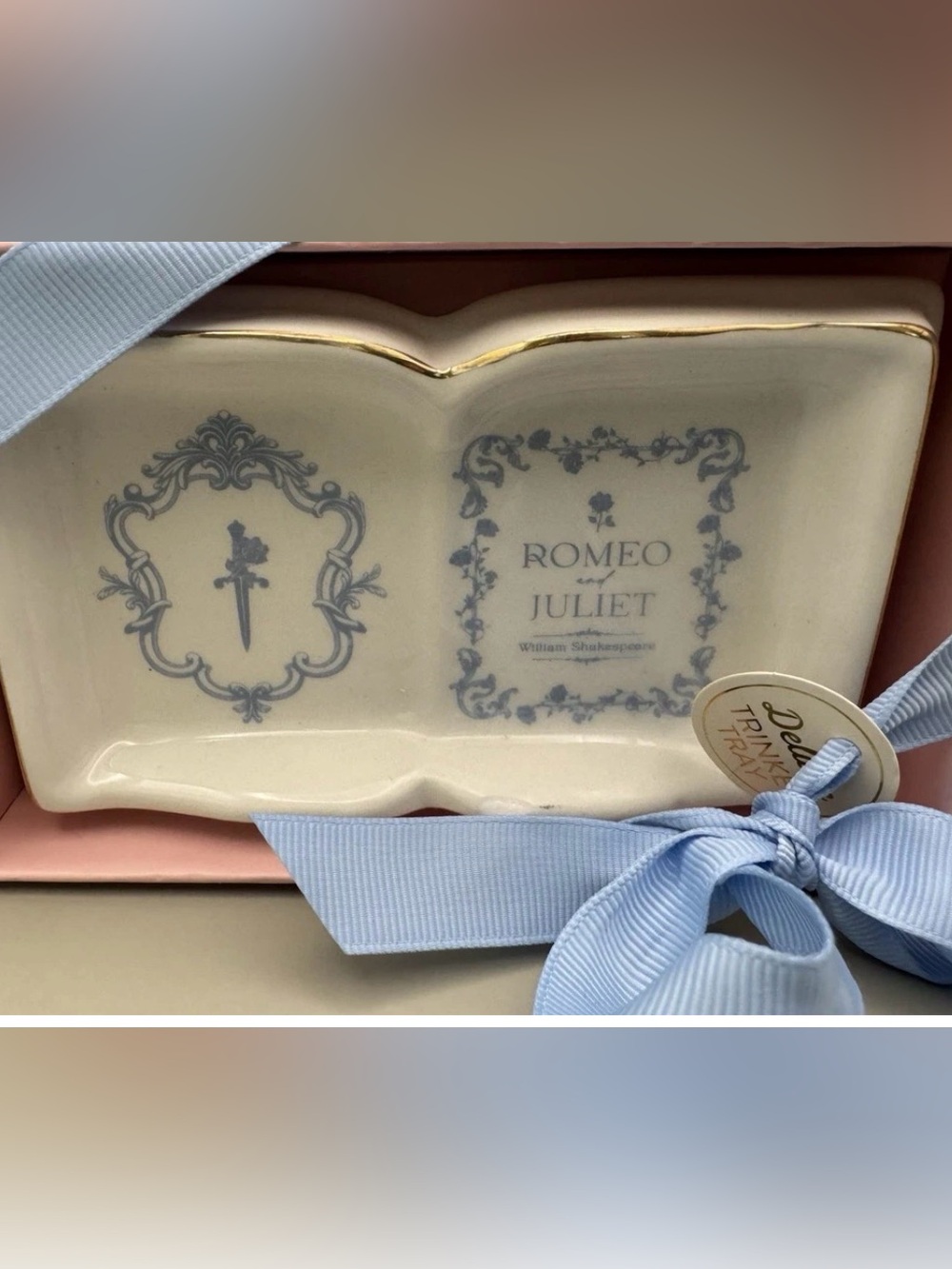 William Shakespeare Trinket Tray